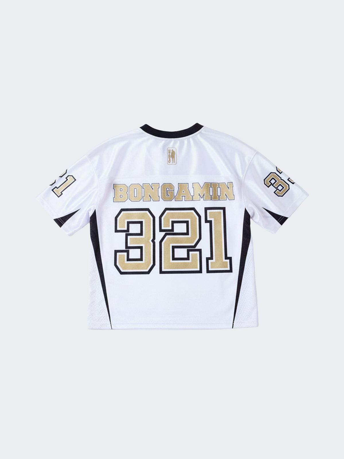 Jersey US — BONGAMIN 321 (White & Gold)