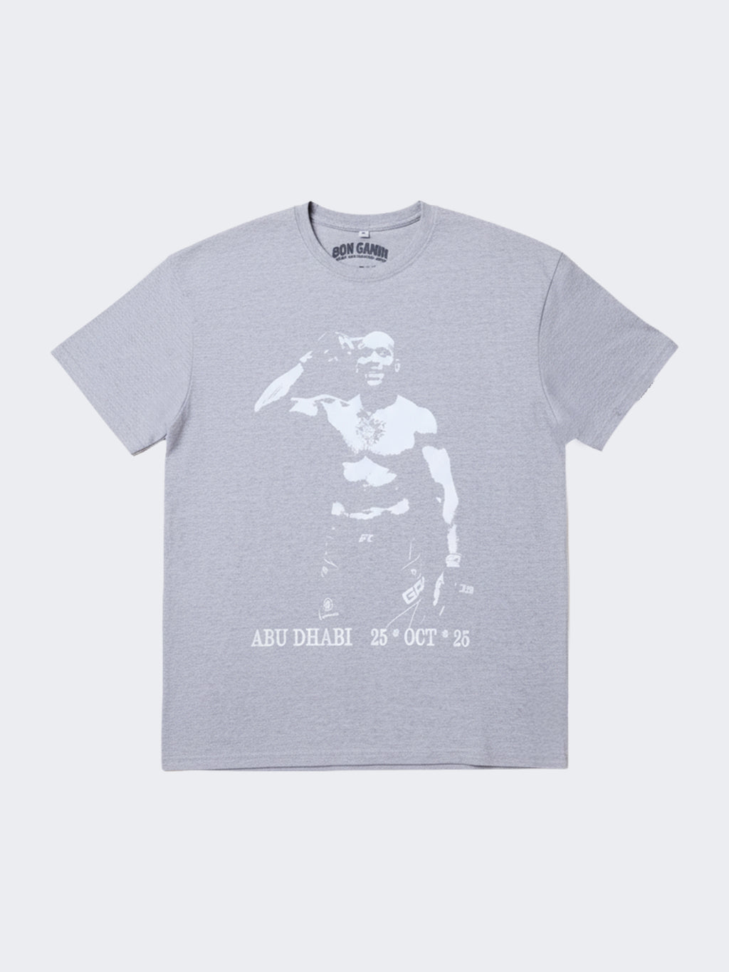 Tee shirt Abu Dhabi 25/10/25 - Gris clair chiné