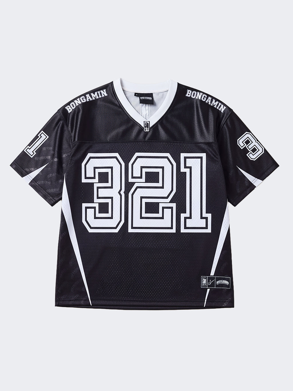 Jersey US — BONGAMIN 321 (Black & White)