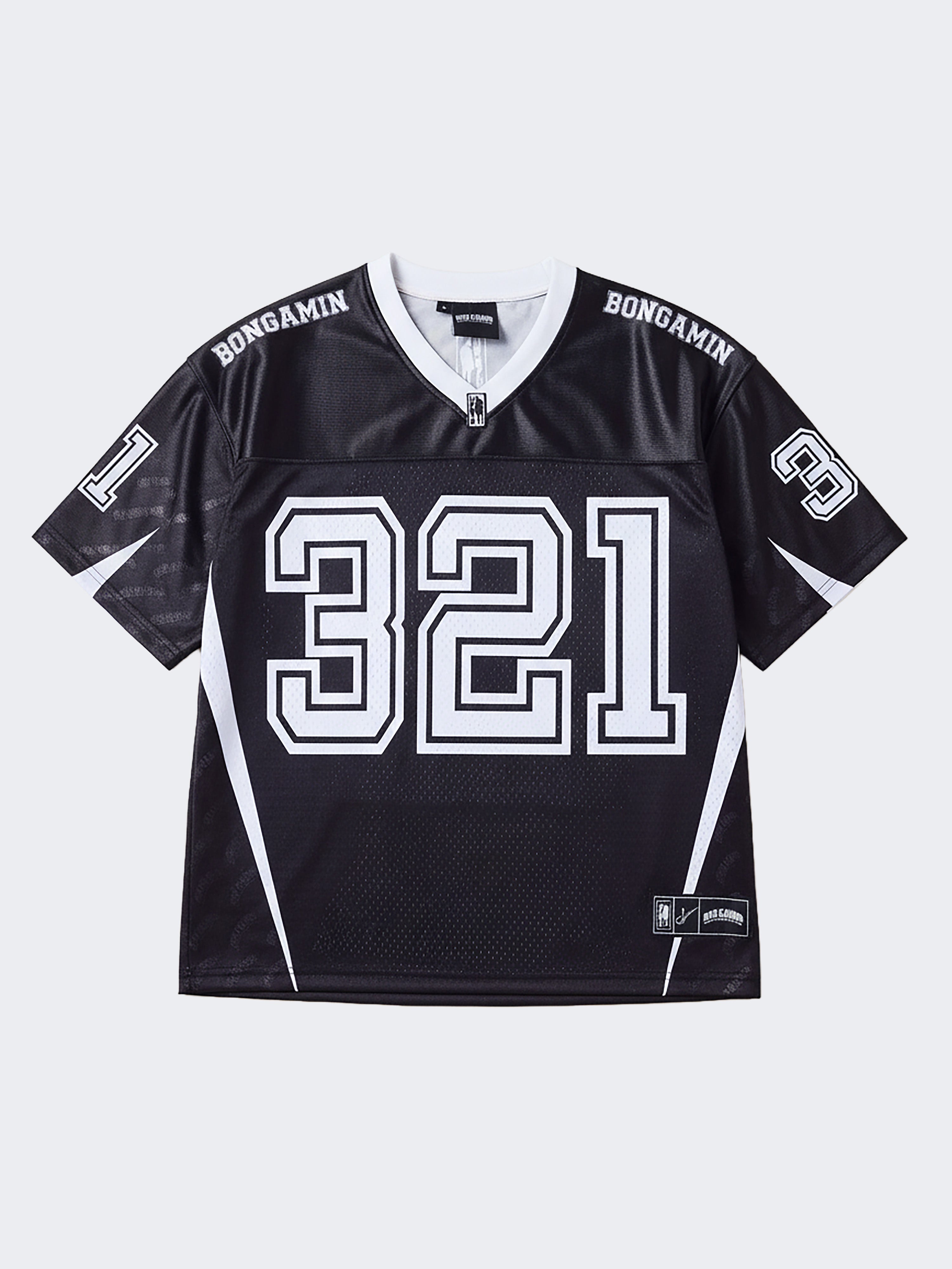Jersey US — BONGAMIN 321 (Black & White)